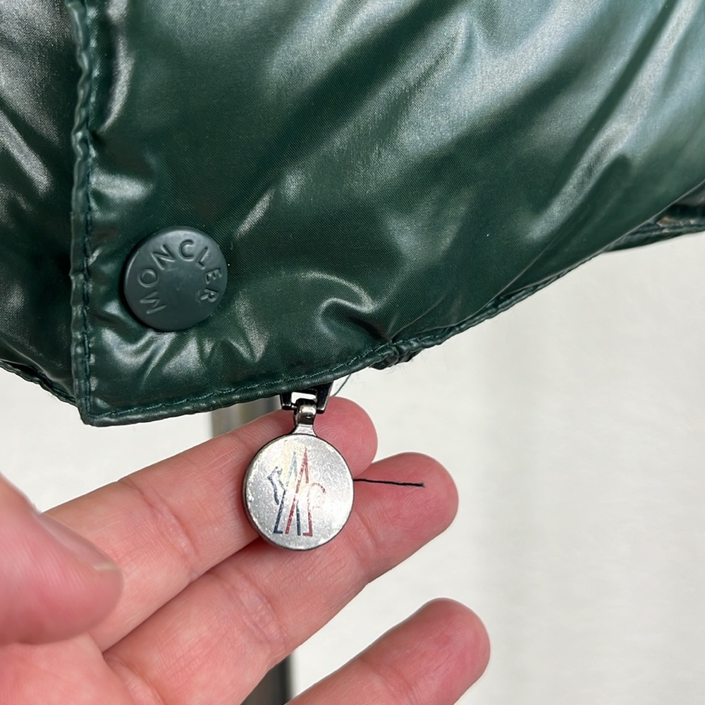 Moncler Tibb Green Men's Puffer Vest - Picture 4 of 14